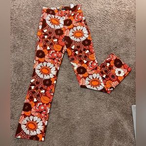 Zara floral pants